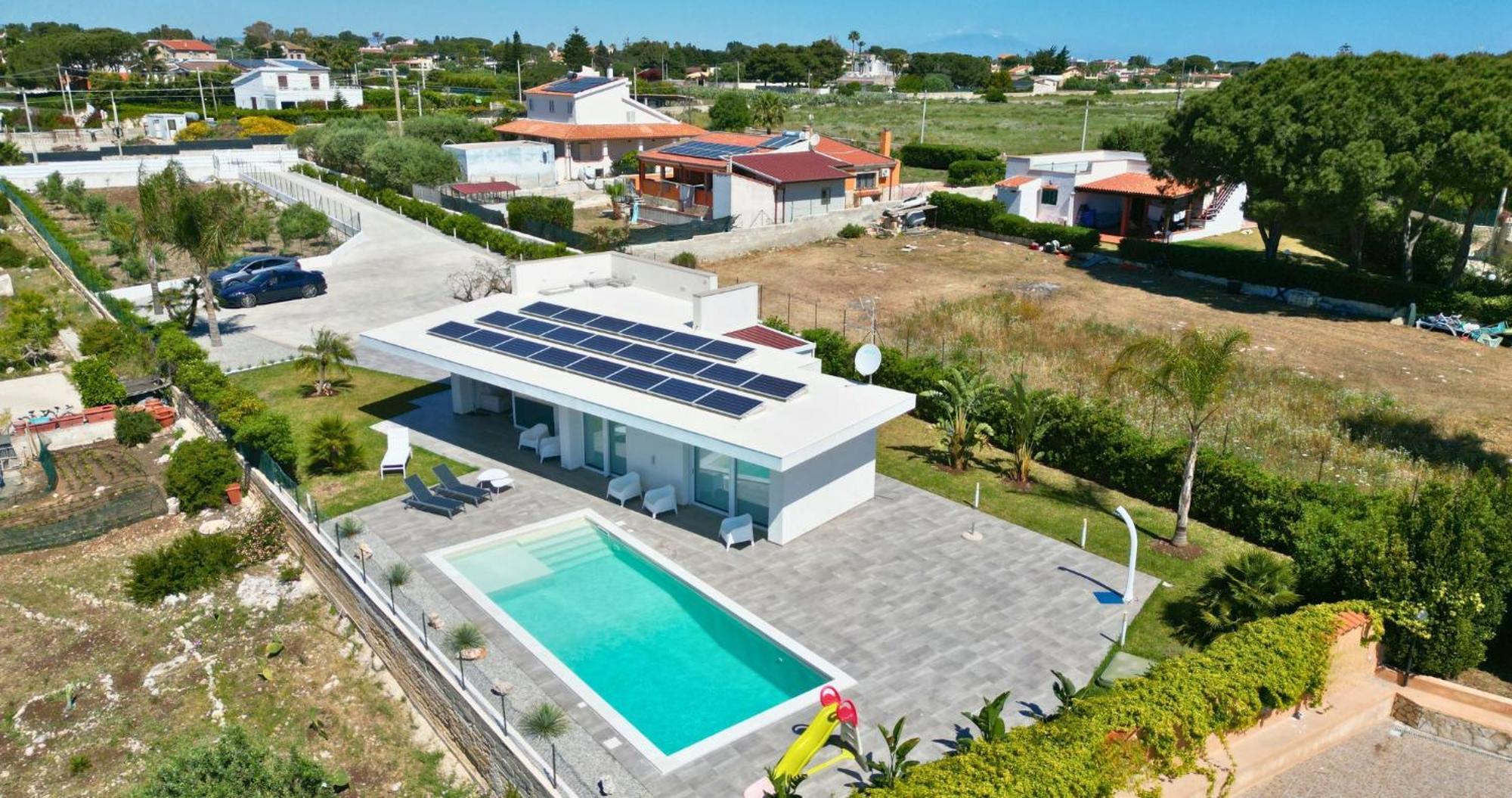 Villa Plemmirio Sea View エクステリア 写真